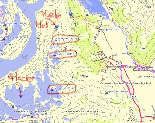 Sealy Range Topo Map.