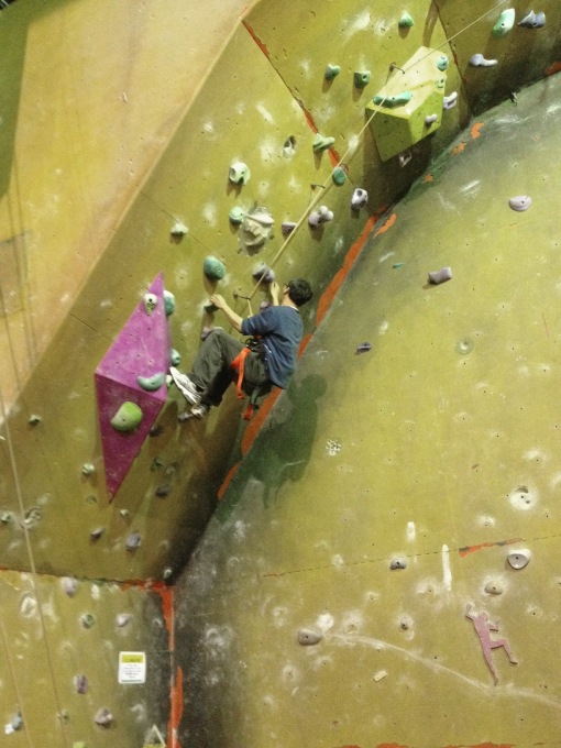 Indoor Rock Climb Training